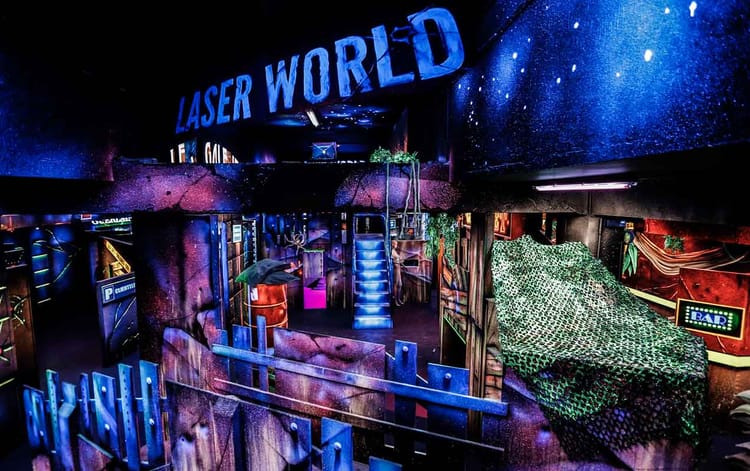 Le plus grand laser Game Paris intra-muros - Montparnasse 