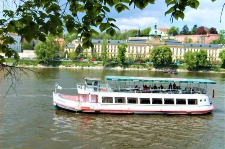 Beer boat à Prague 