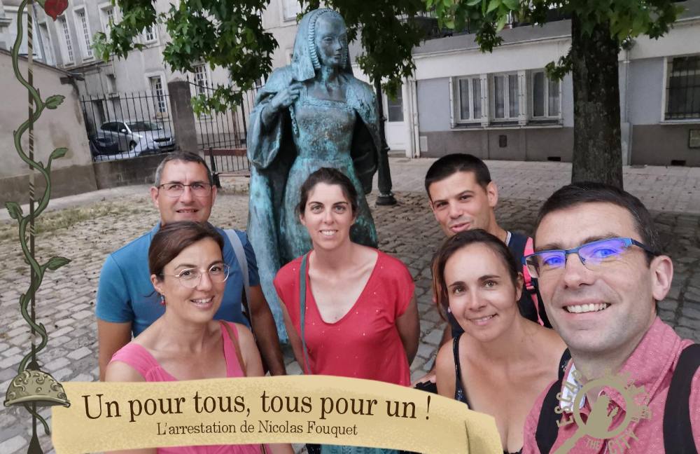 Escape game en extérieur Nantes - Un pour tous, tous pour un !