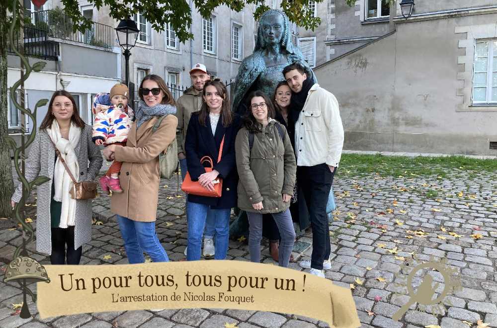 Escape game en extérieur Nantes - Un pour tous, tous pour un !