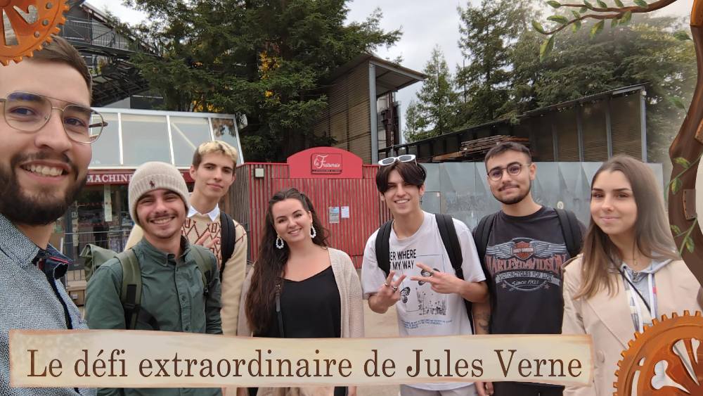 Escape game en extérieur Nantes - L'extraordinaire défi de Jules Verne