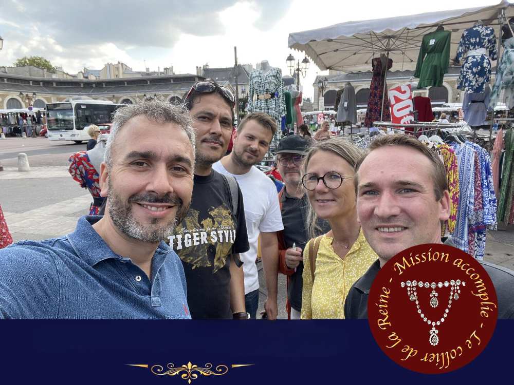 Escape game extérieur à Versailles