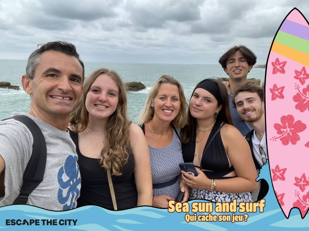 Escape game extérieur à Biarritz - Sea , surf and sun 