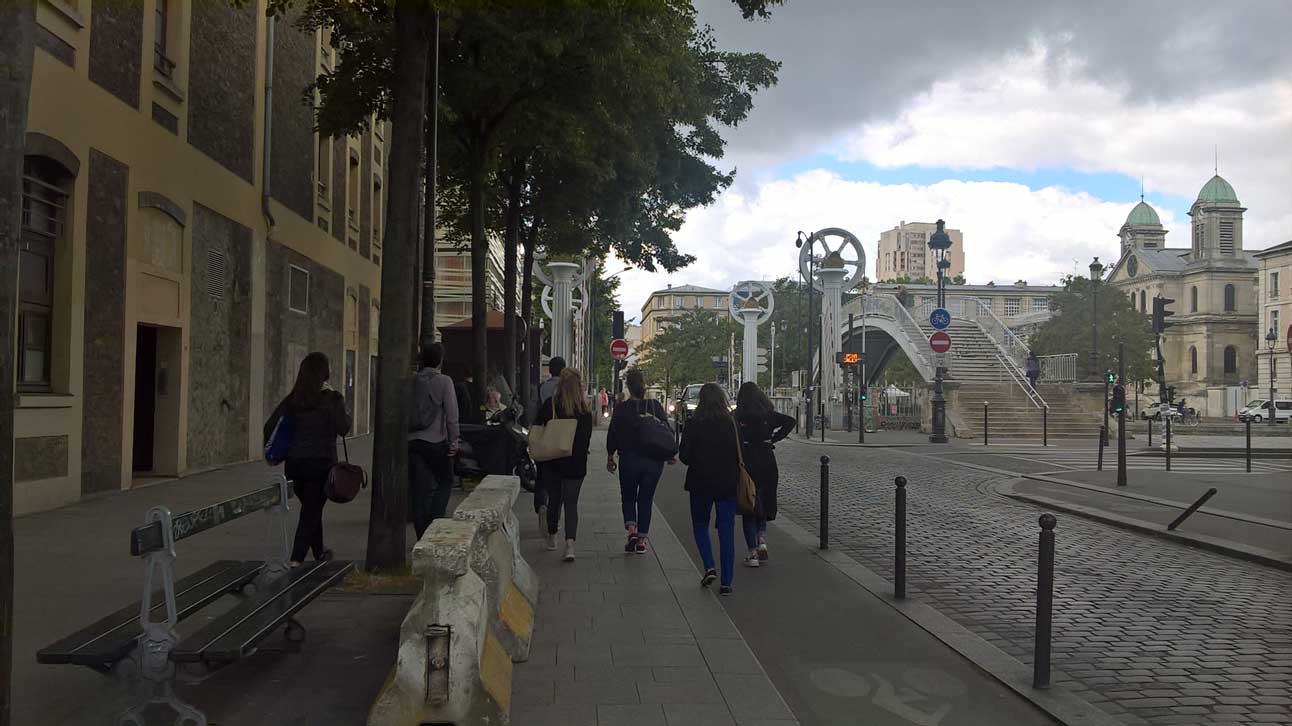 Jeu de piste participatif Paris 19  - la Villette 