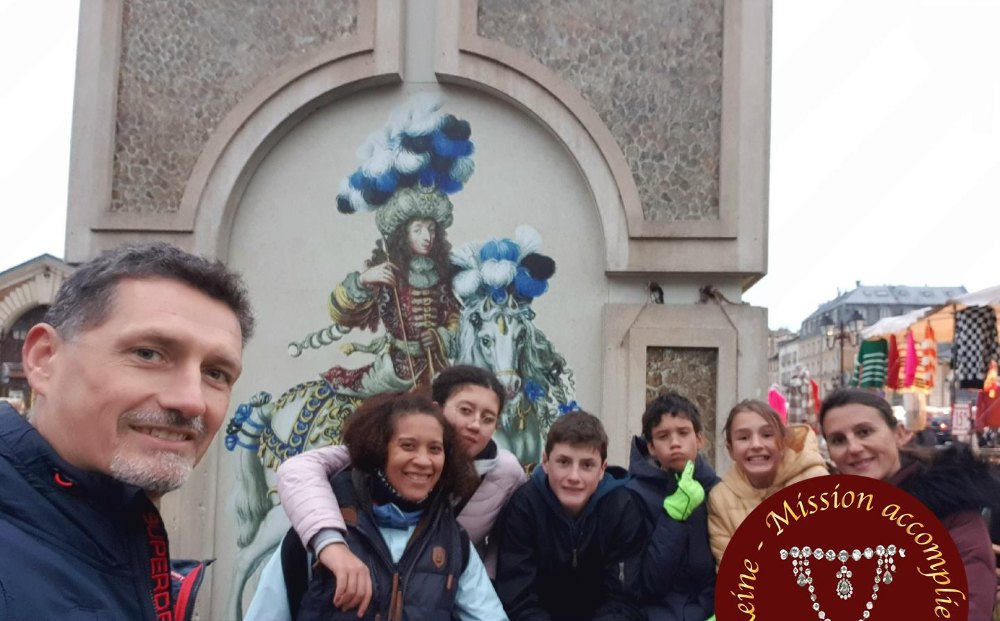 Escape game extérieur à Versailles