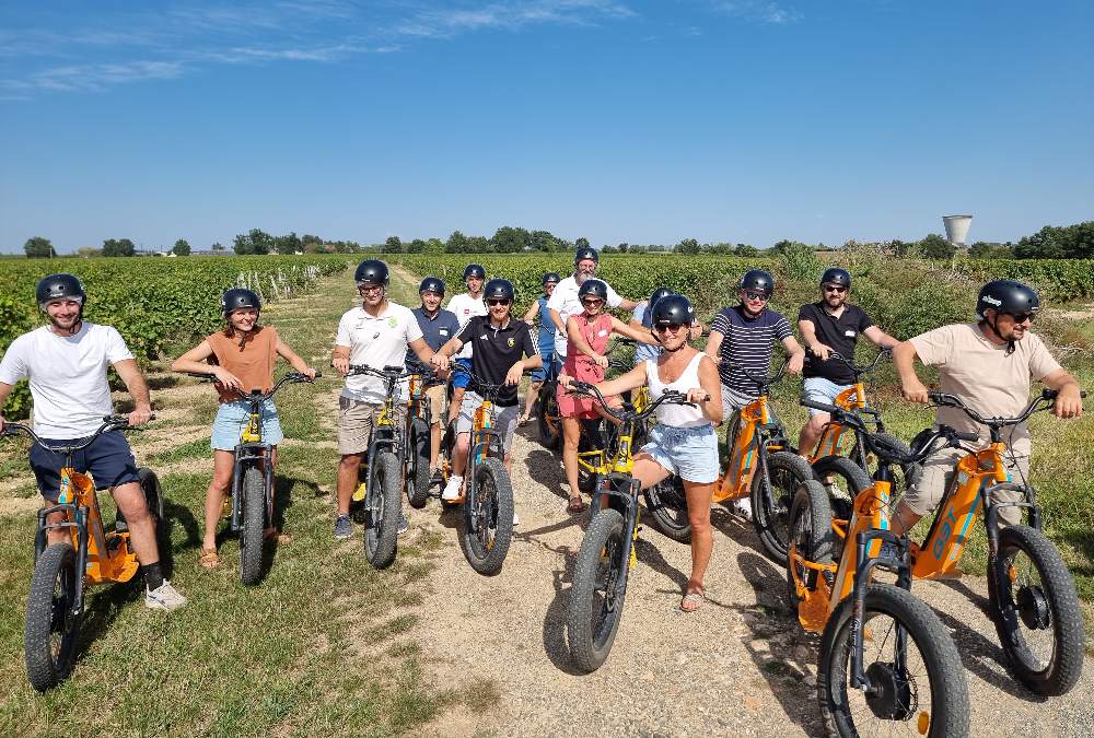 Randonnée en trottinette tout terrain près de Tours
