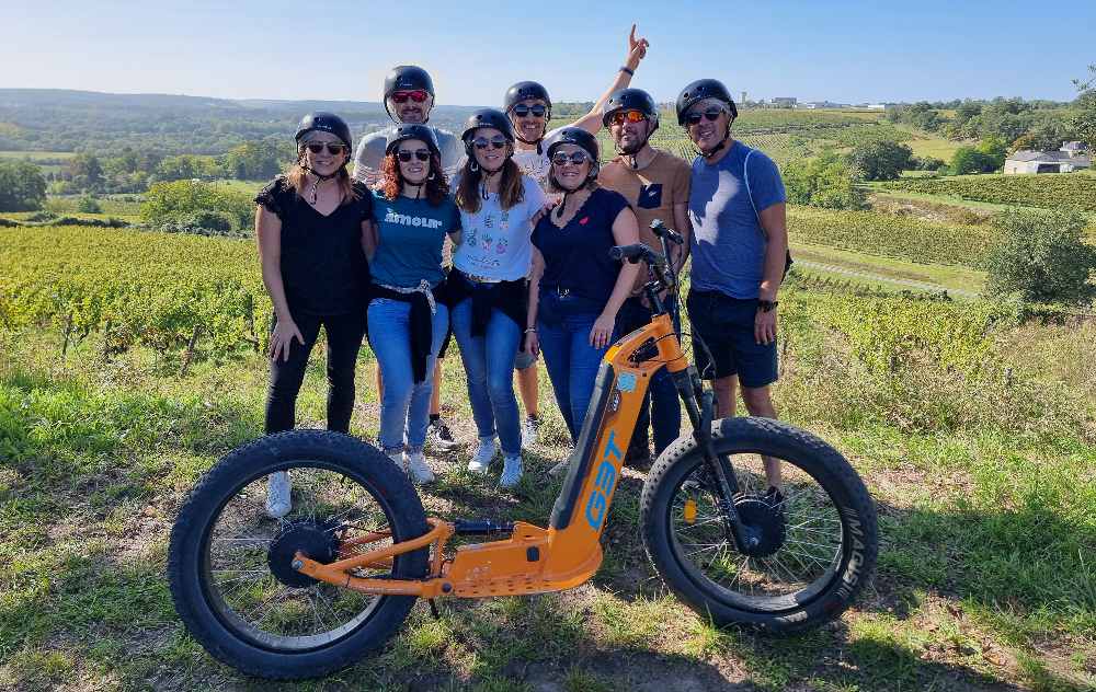 Randonnée en trottinette tout terrain près de Tours
