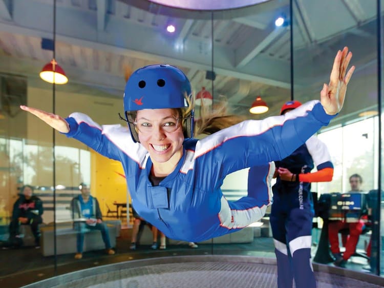 Simulateur de chute libre à Paris - 19ème - Soufflerie Paris La Villette