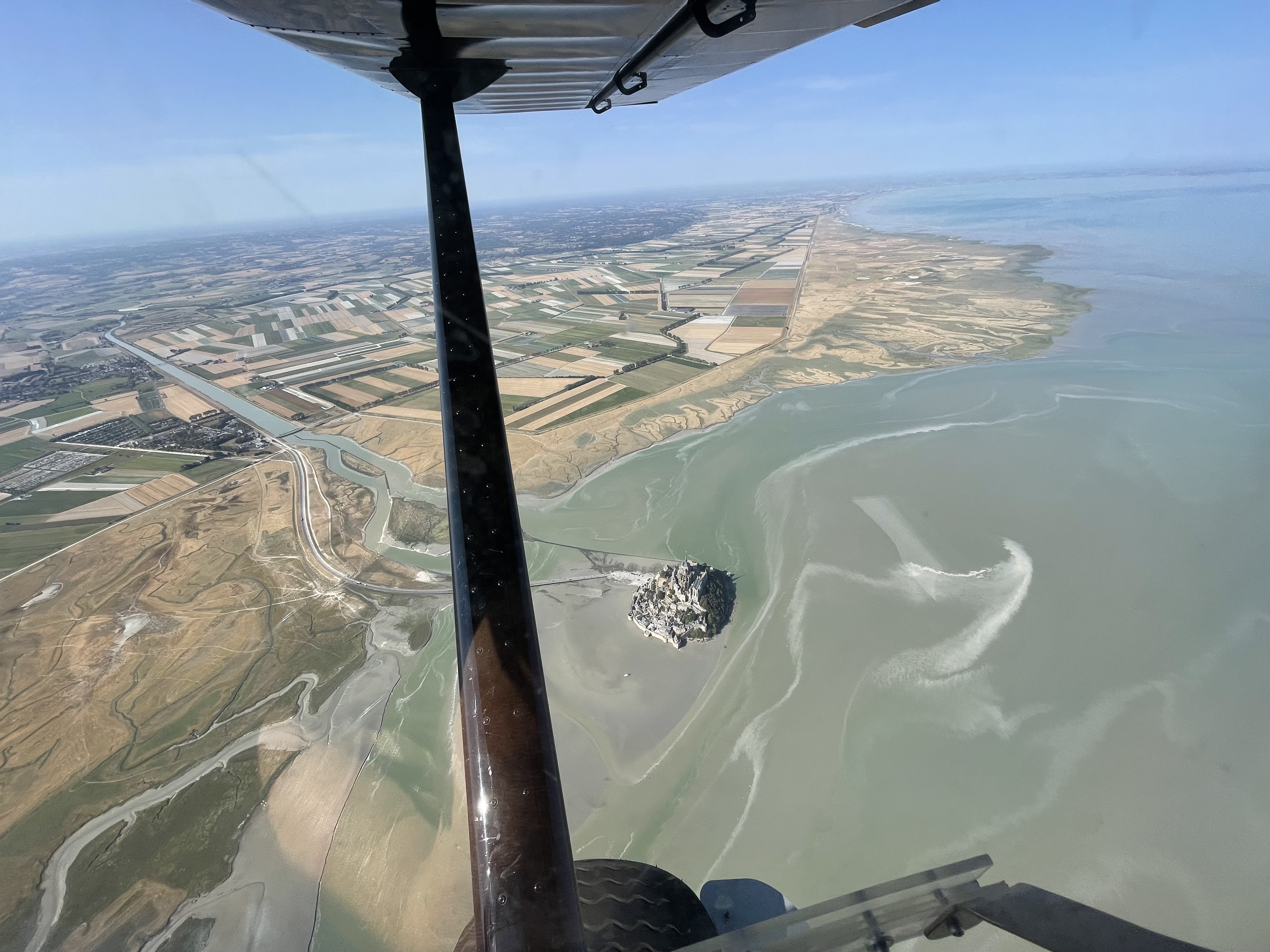 Baptême de l’air en ULM Multi-Axes au Mont-Saint-Michel
