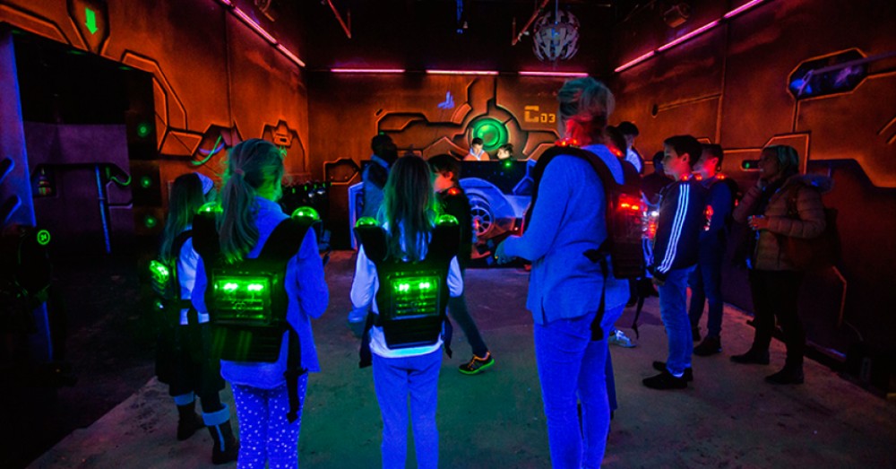 Laser tag à Bratislava 