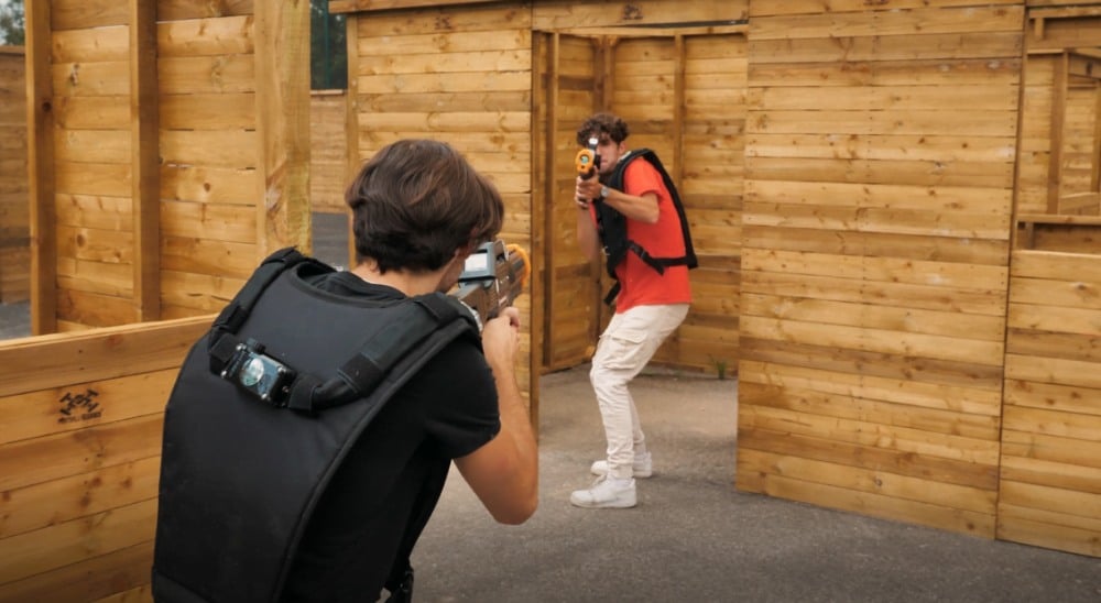 Laser game à Deauville 