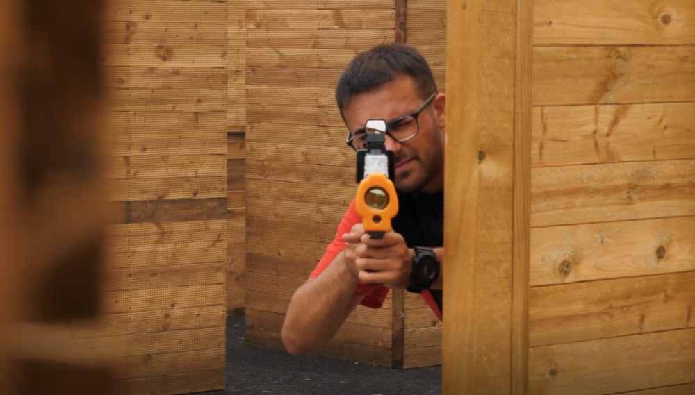 Laser game à Deauville 
