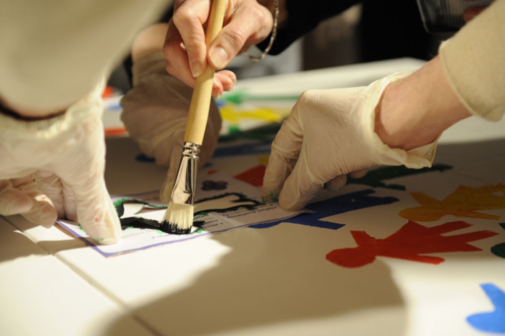 Atelier d'art collectif pour votre team building à Deauville
