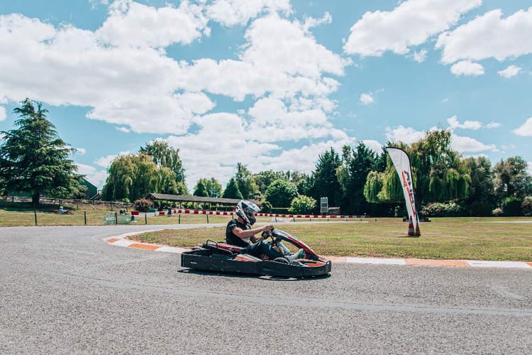 Circuit de karting à Deauville