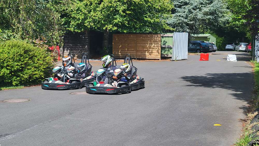 Circuit de karting à Deauville