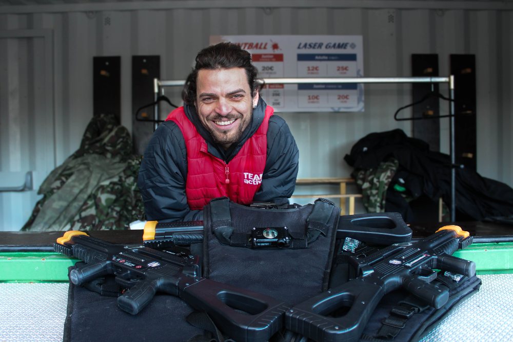 Laser game à Deauville 
