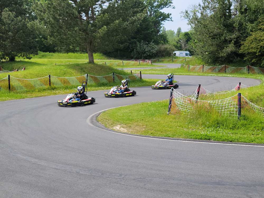 Circuit de karting à Deauville