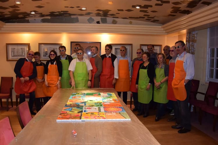 Atelier peinture dans Paris - Team building - EVJF