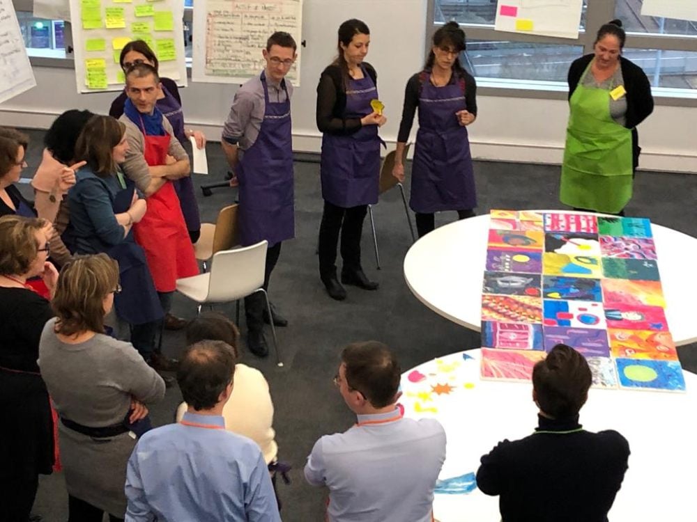 Atelier peinture dans Paris - Team building - EVJF