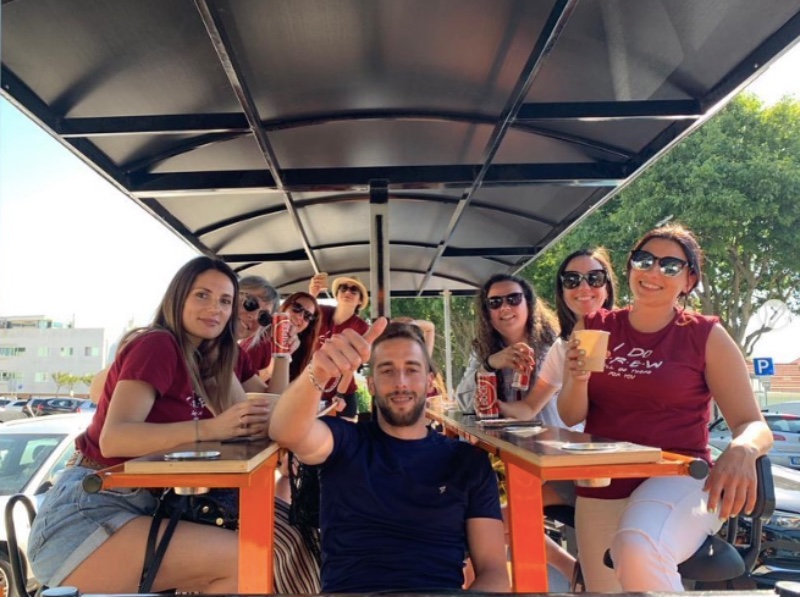 Beer Bike à Lisbonne - EVG, EVJF