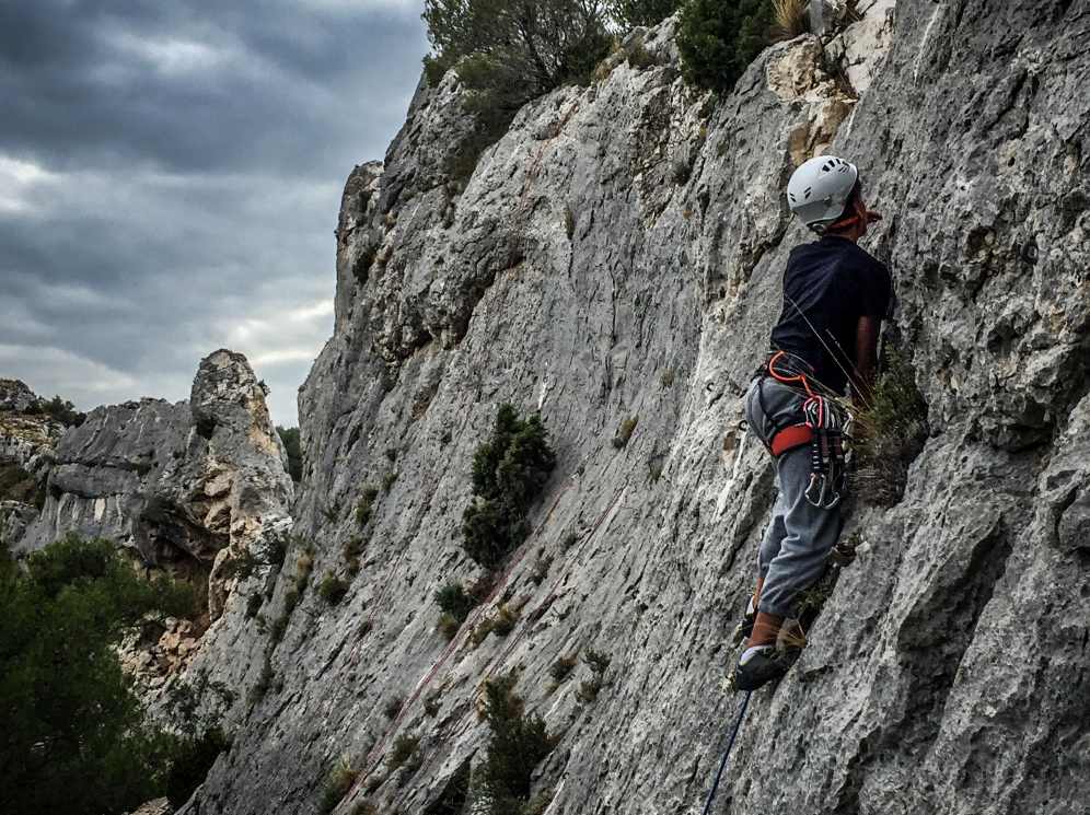 Escalade dans les Calanques de Marseille et de la Ciotat