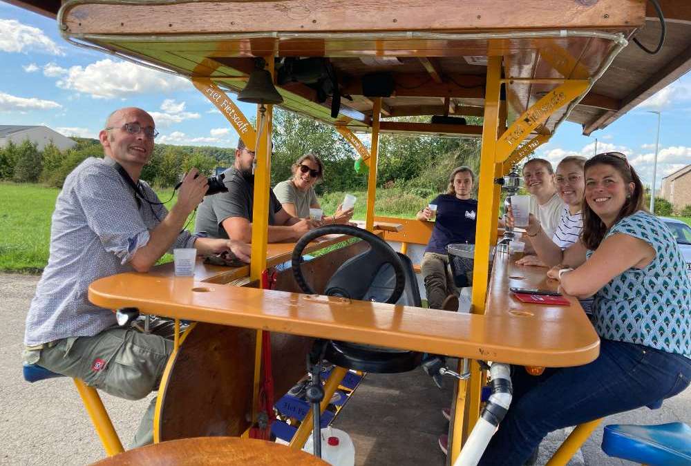 Beer bike dans les Ardennes belges 