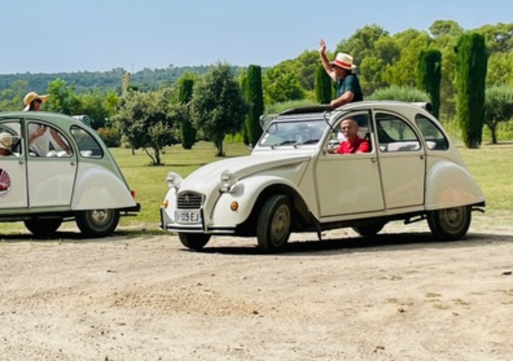 Tour et Visite en 2CV de la Provence 