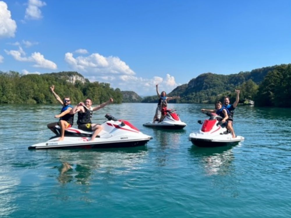 Randonnée Jet ski à Serrières-de-Briord - 45 min de Lyon
