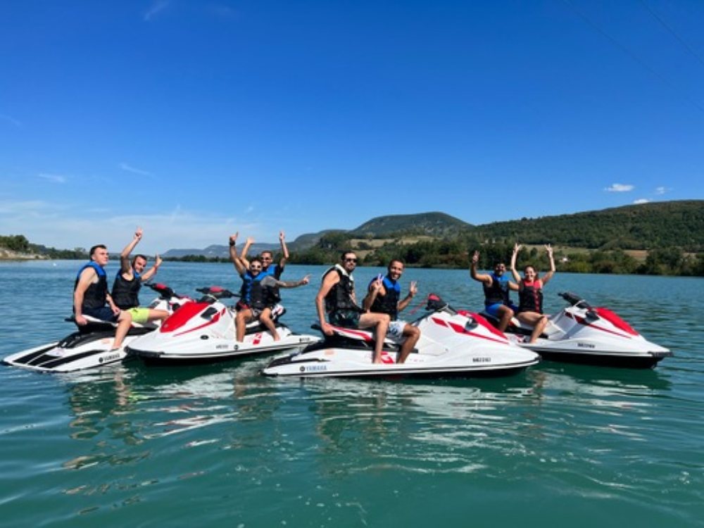 Randonnée Jet ski à Serrières-de-Briord - 45 min de Lyon