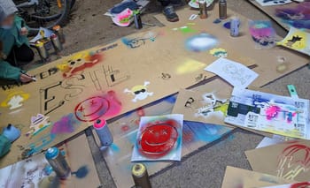 Street Art à 20 min de Lyon - anniversaire enfants