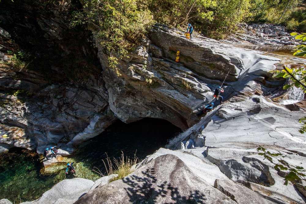 Canyoning escapade sur la vallée de Chamonix 