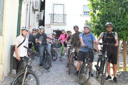 Visite guidée en vélo électrique avec dégustation à Lisbonne 