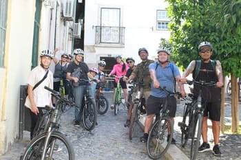 Visite guidée en vélo électrique avec dégustation à Lisbonne