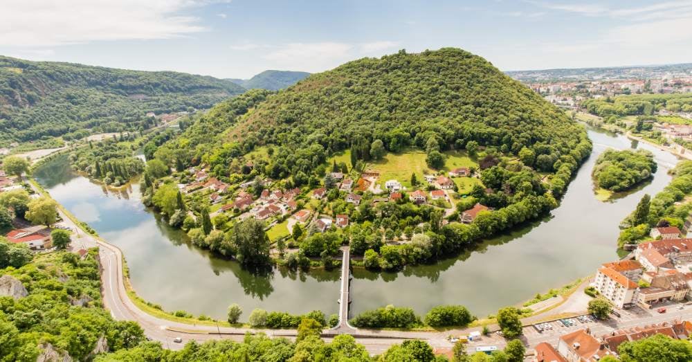  Vol en hélicoptère à Besançon 