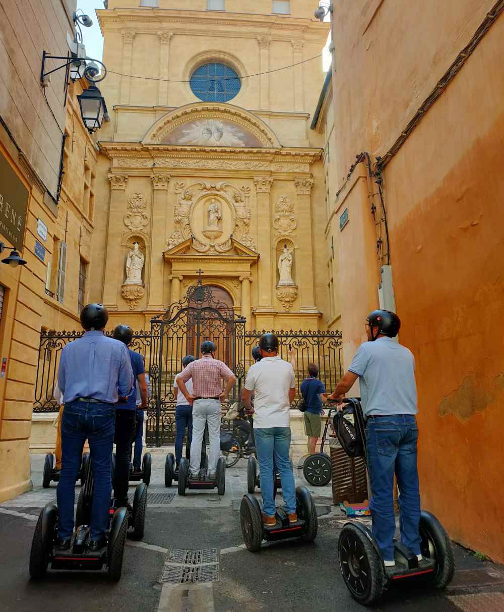 Visite guidée d'Aix-en-Provence en Segway - 13100