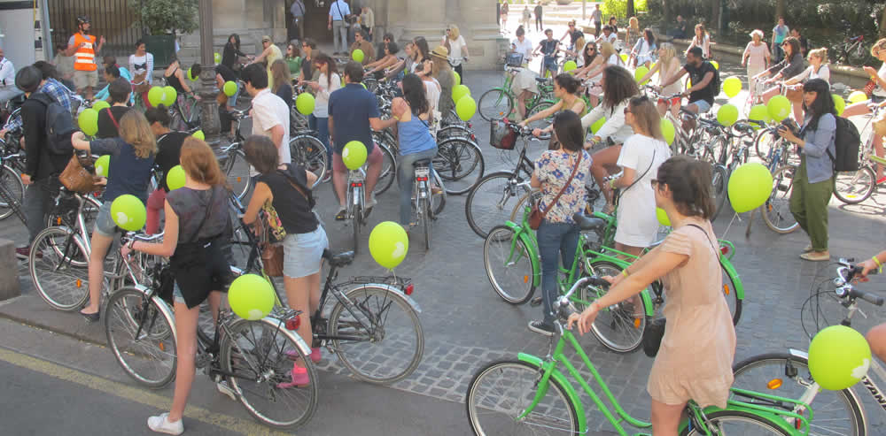 Visite guidée en vélo de Paris et ses monuments - Groupe et Entreprise