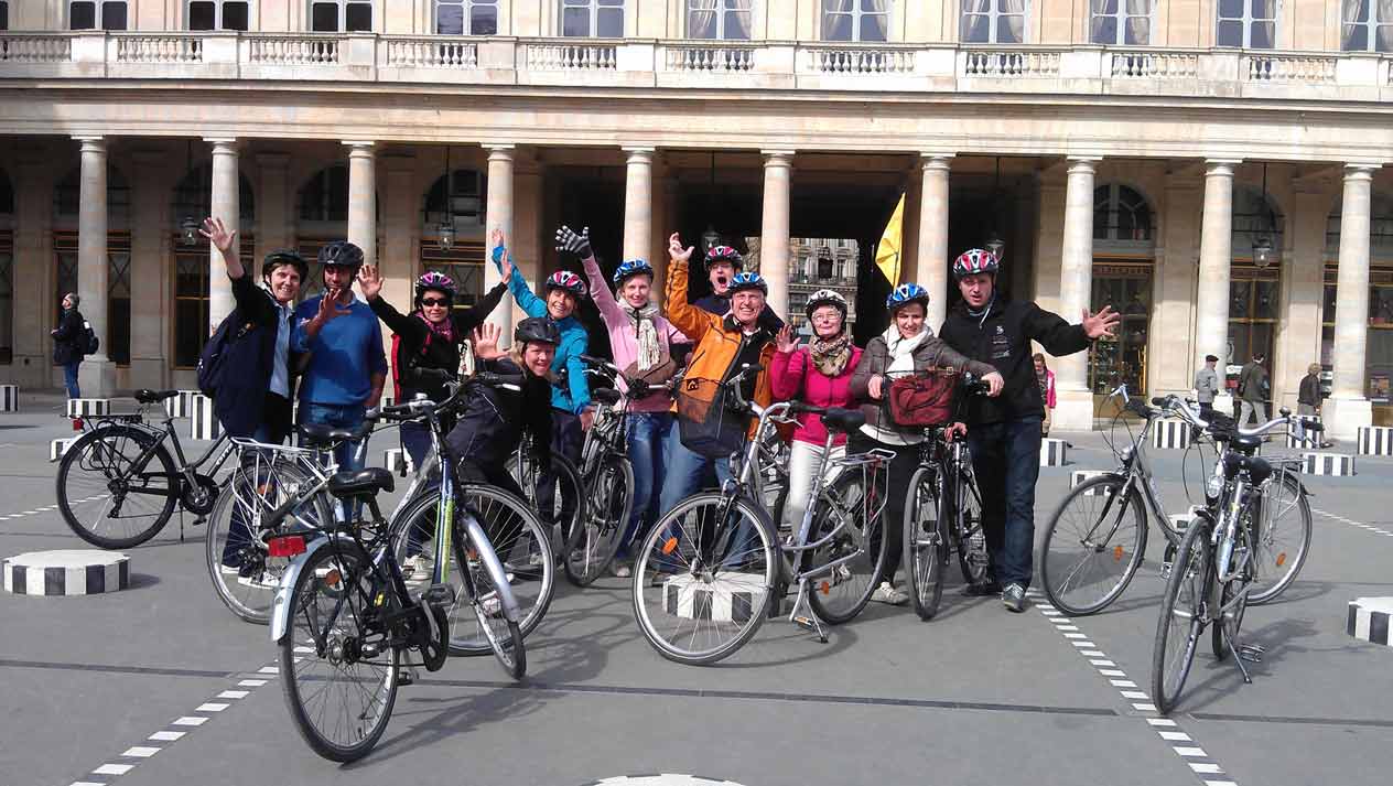 Visite guidée en vélo de Paris et ses monuments - Groupe et Entreprise