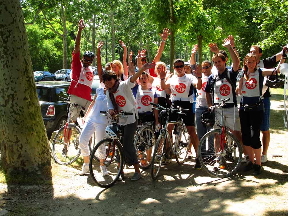 Visite guidée en vélo de Paris et ses monuments - Groupe et Entreprise