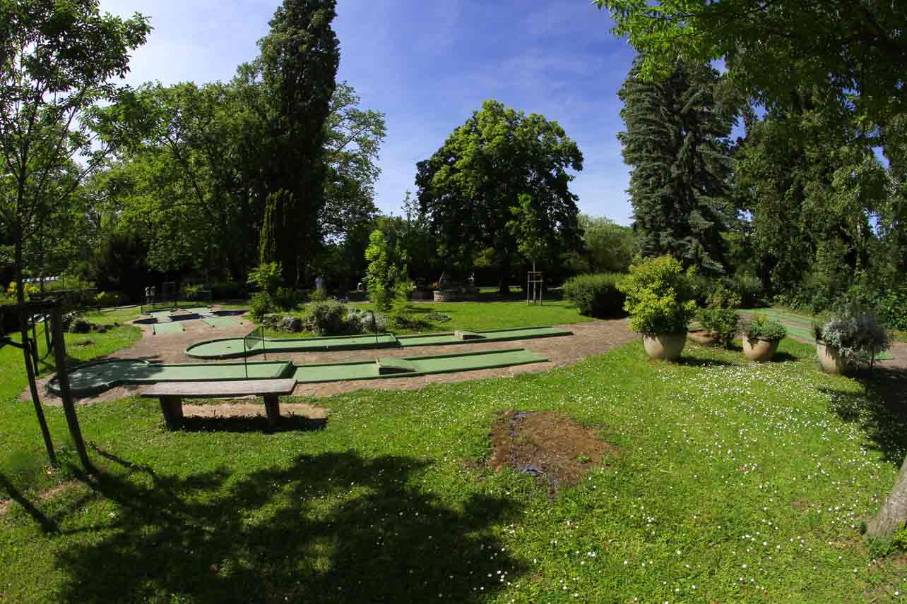 Mini golf au Parc de la tête d'or à Lyon 