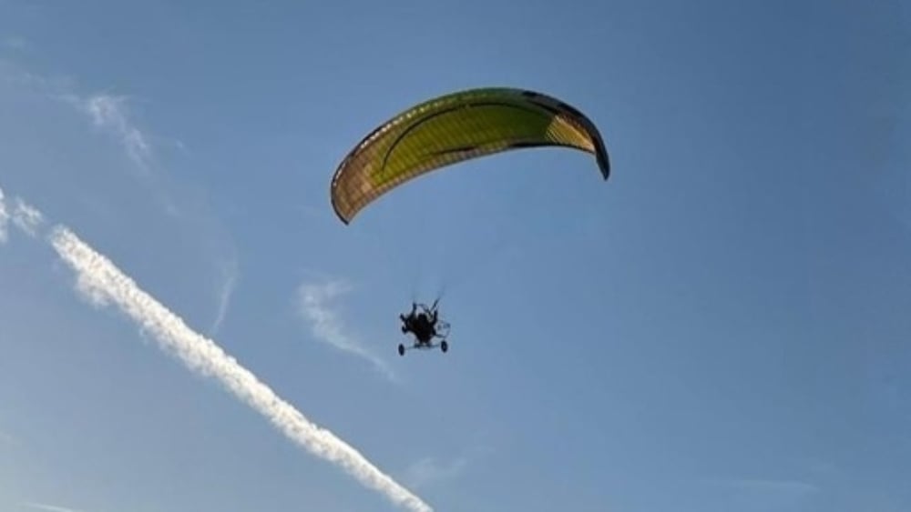 Baptême de l’air en ULM paramoteur – 40 min de Paris, 30 min de chantilly et 20 min de Compiègne.