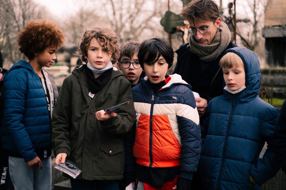 Jeu de piste pour enfants à Père Lachaise  Paris 20