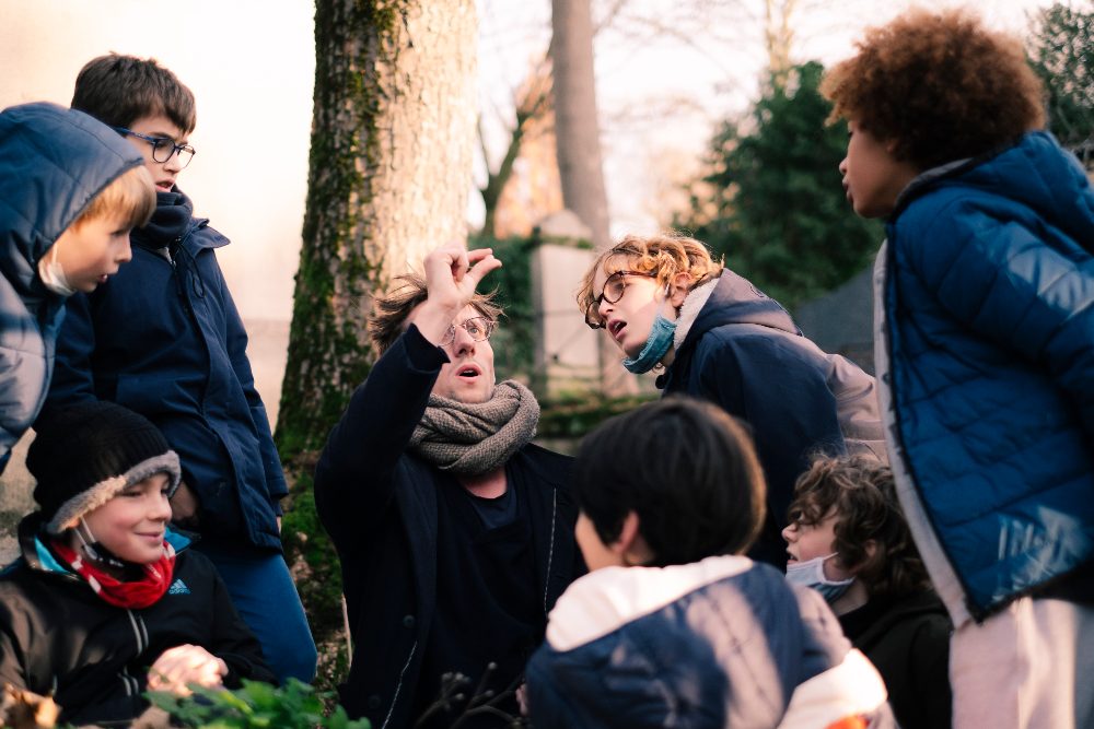 Jeu de piste pour enfants à Père Lachaise  Paris 20