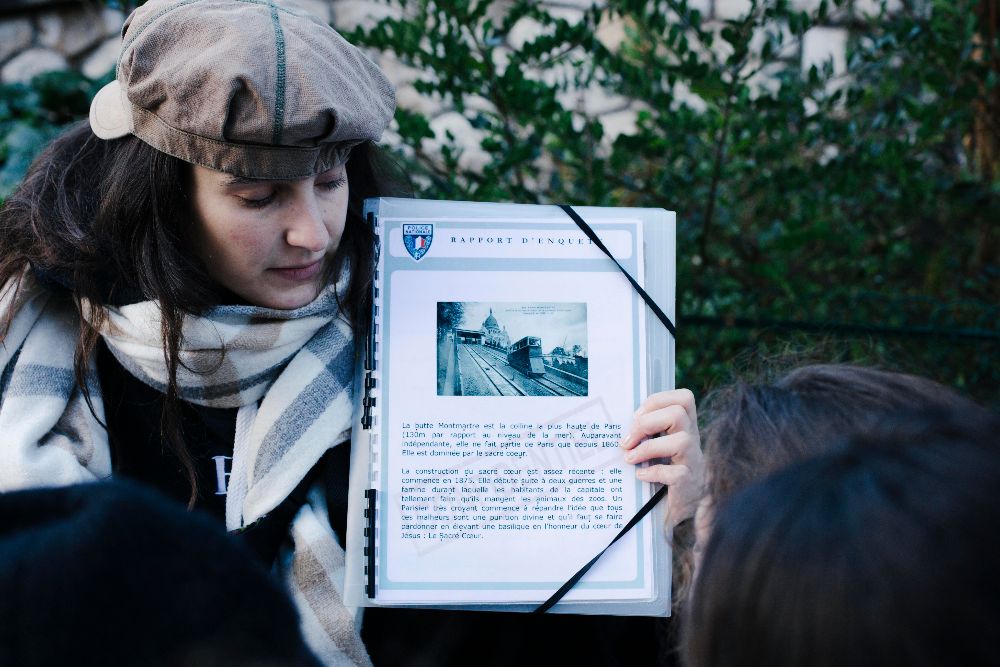 Jeu de piste pour enfants à Montmartre Paris 18