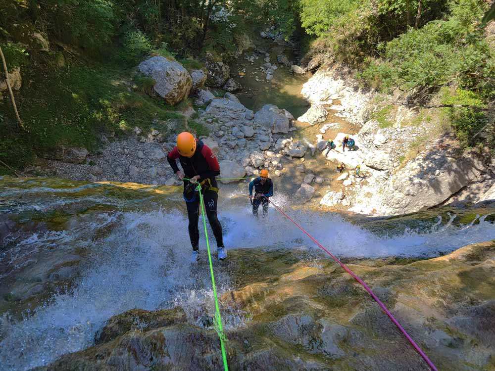 Canyoning à 20 minutes de Grenoble 
