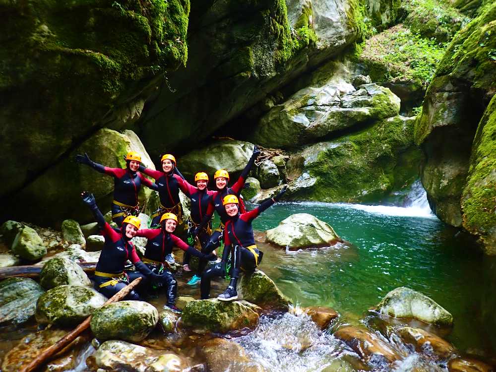 Canyoning à 20 minutes de Grenoble 