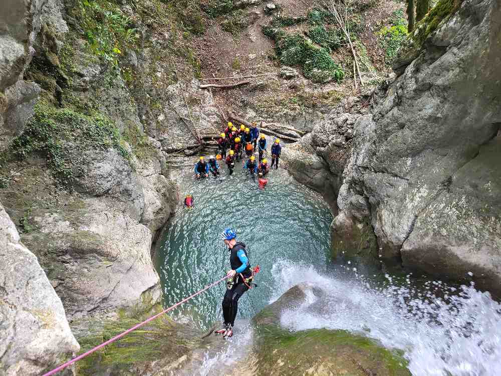 Canyoning à 20 minutes de Grenoble 