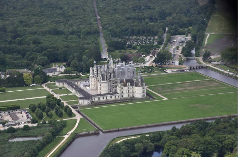 Vol en hélicoptère châteaux de la Loire - Départ de Blois