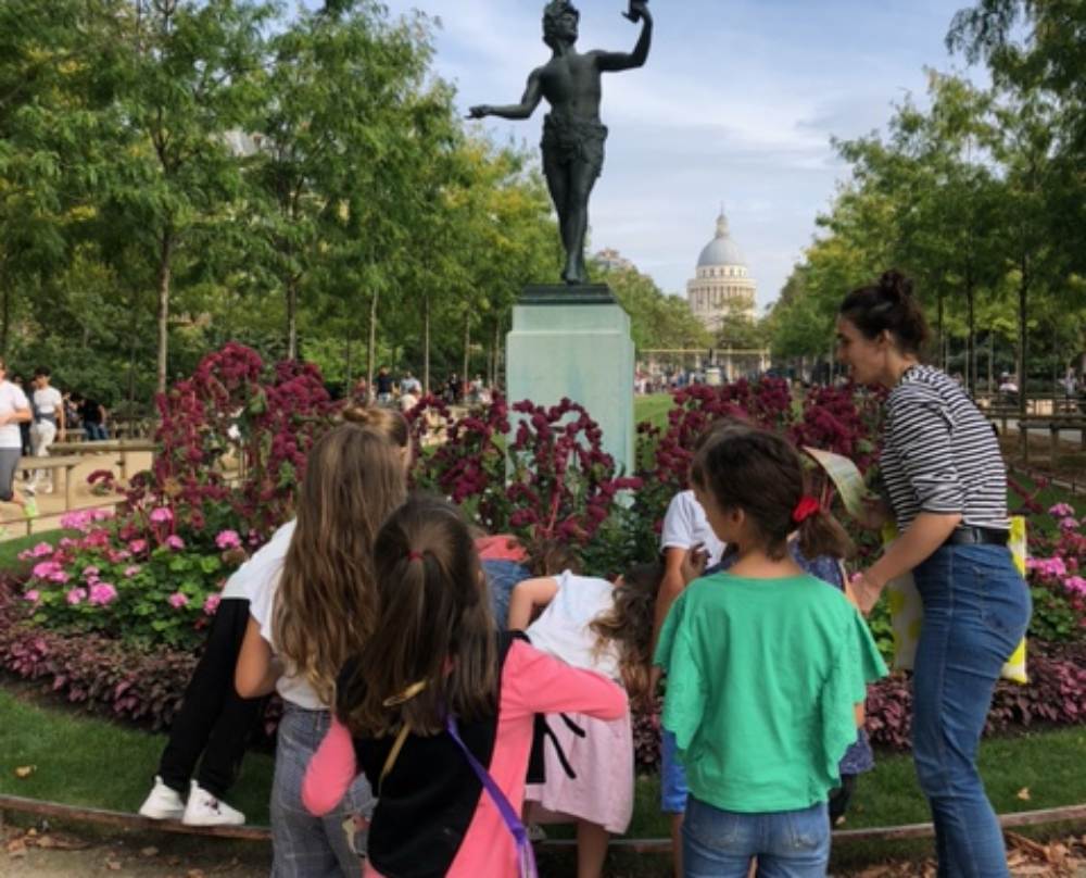Jeu de piste pour enfants au Jardin de Luxembourg - Paris 6