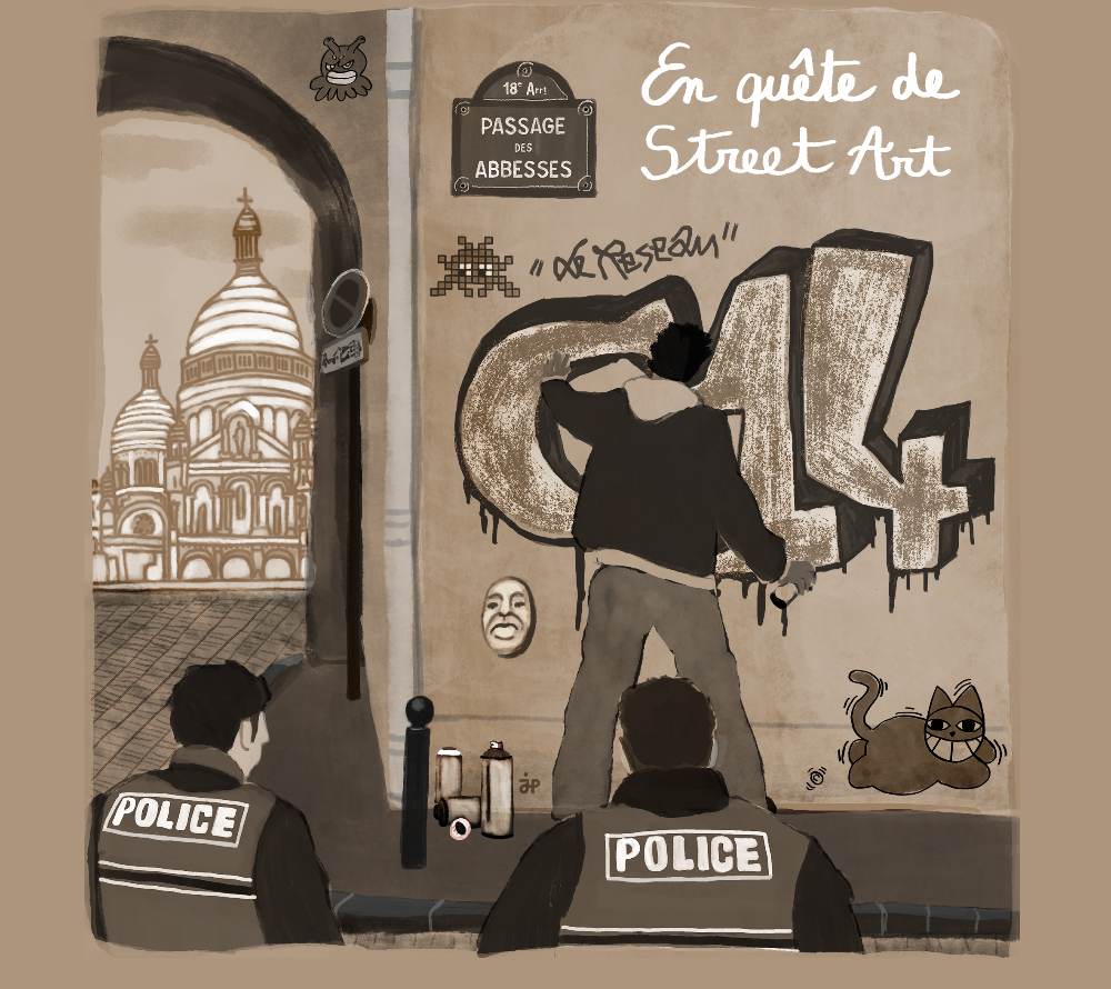 Jeu de piste pour enfants - Street Art aux Abbesses 