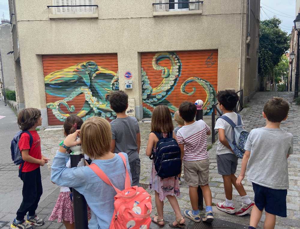 Jeu de piste pour enfants - Street Art à Belleville 